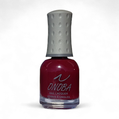Onoba Nail Polish Set - 9 Colors - Purples, browns, reds, and black
