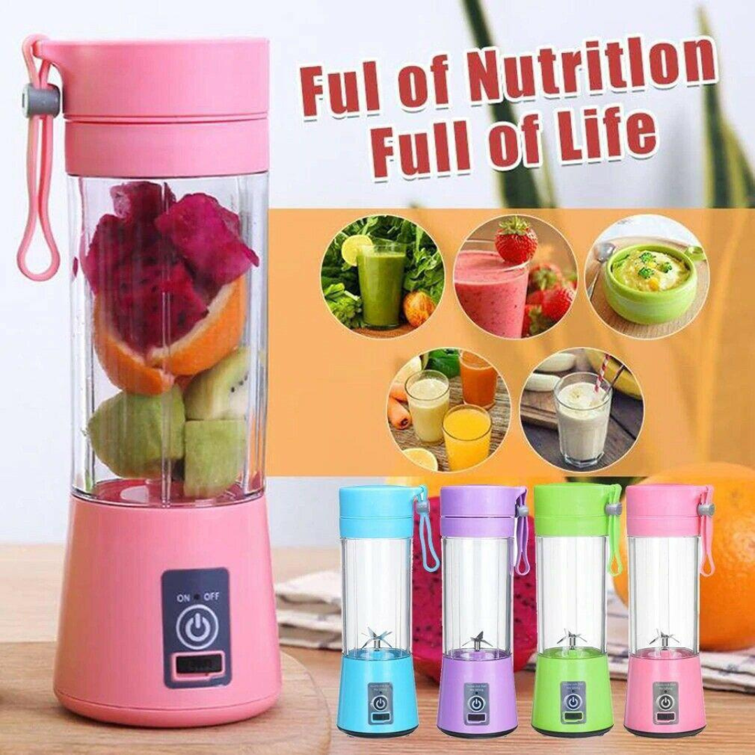 Mini USB Rechargeable Blender And Mixer 6 Blades