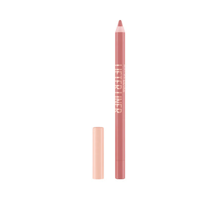 Maybelline Lifter Liner Lip Liner With Hyaluronic Acid pencil with cap on a white background