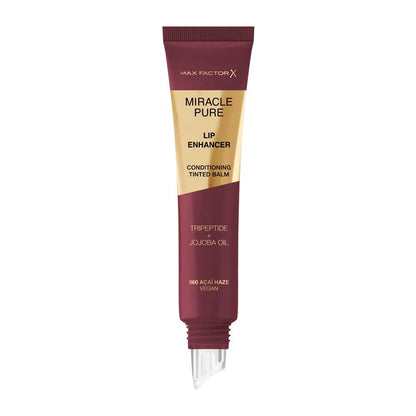 Max Factor Miracle Pure Lip Enhancer tube on a white background