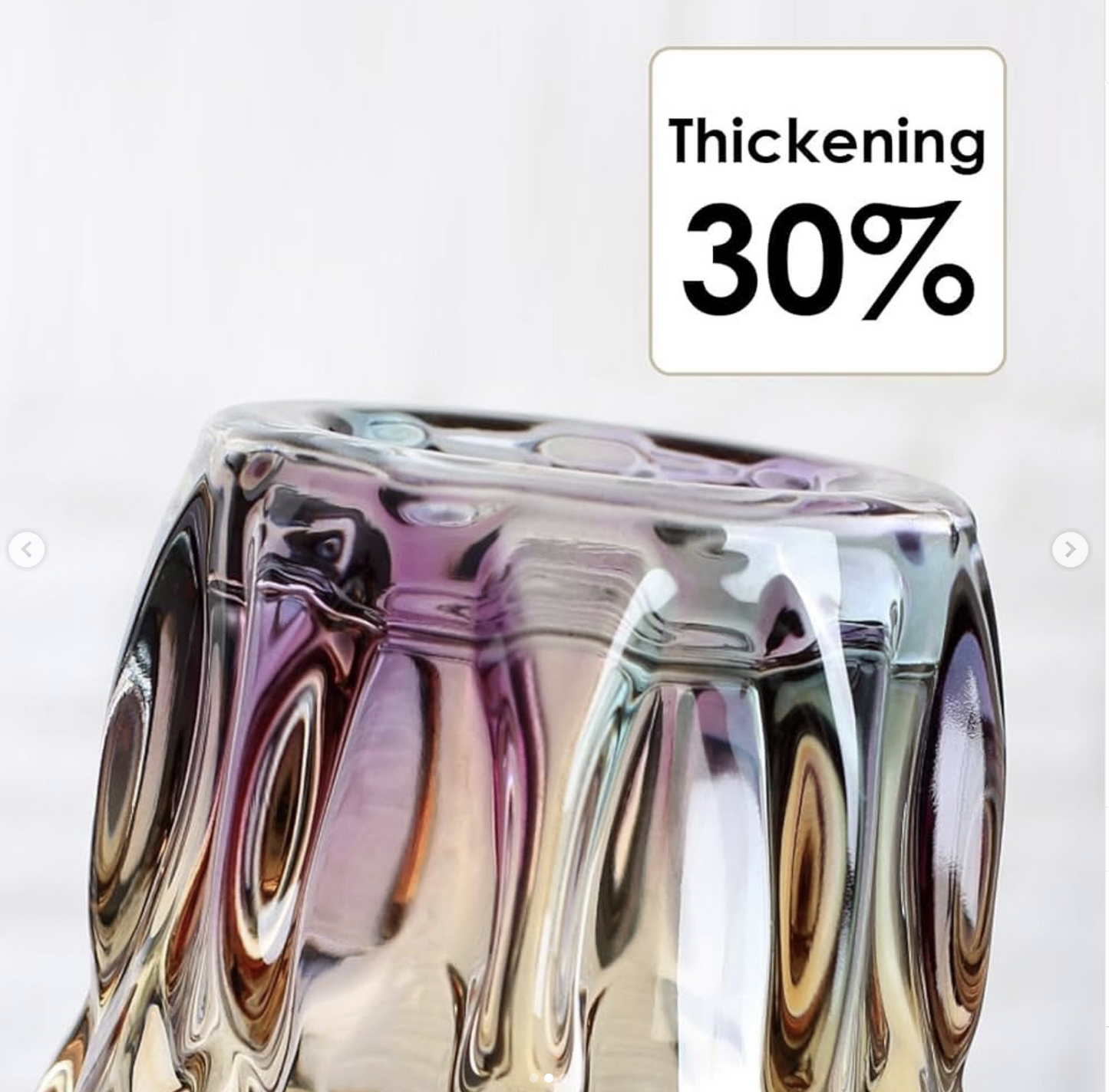 Modern Simple Crystal Glass Vase