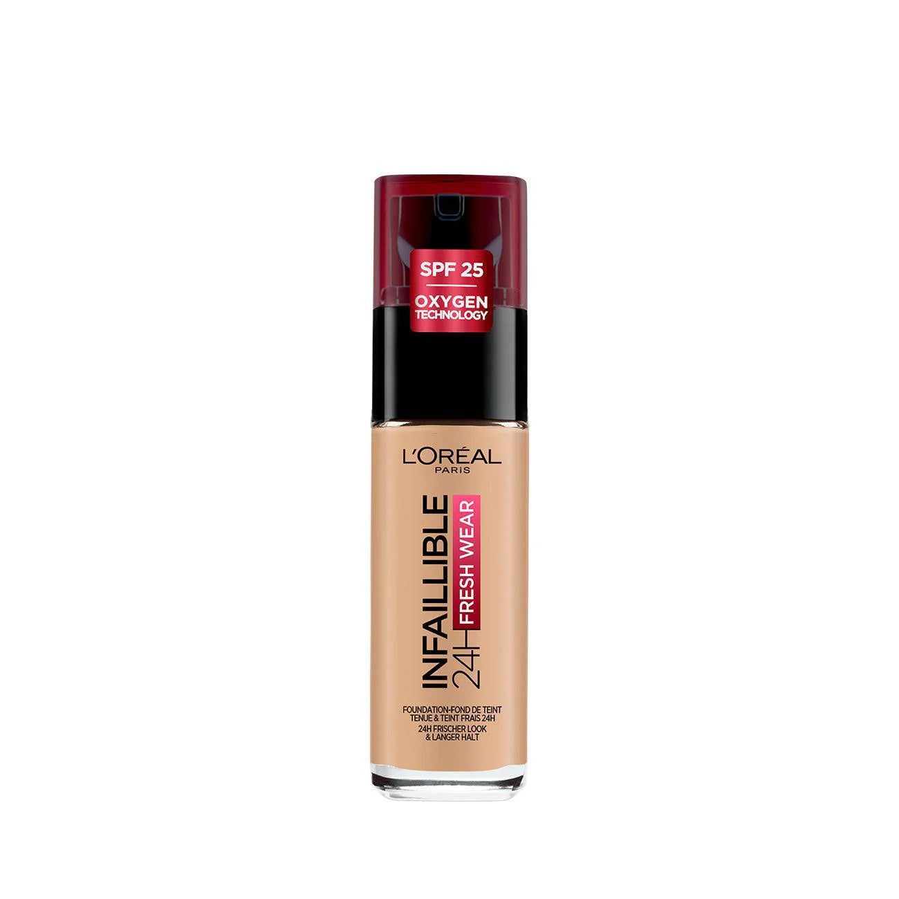 L’Oréal Paris Infallible 32H Fresh Wear Foundation - Vitamin C - SPF25 - 8 Colours