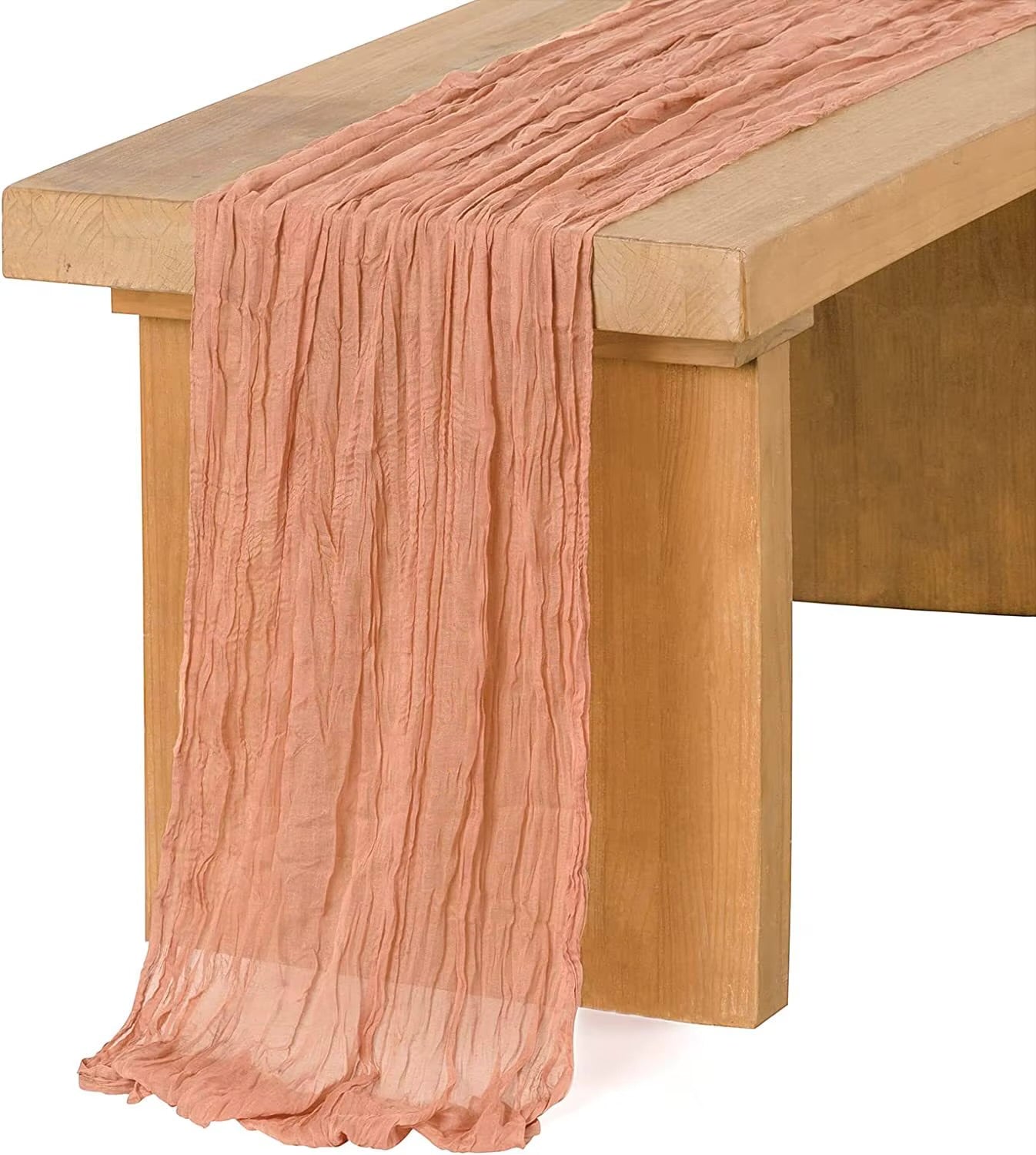 Luxury Cheesecloth Table Runner