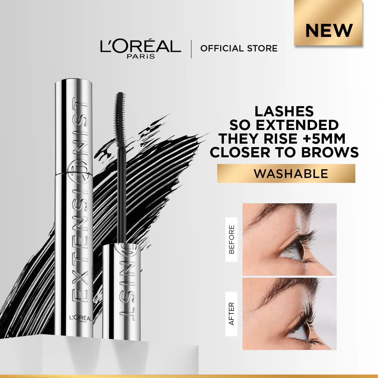 L'Oréal Paris Telescopic Extensionist Black Mascara