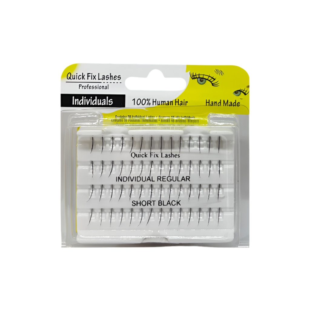 Quick Fix Eye Lashes Individuals Regular - Short Black