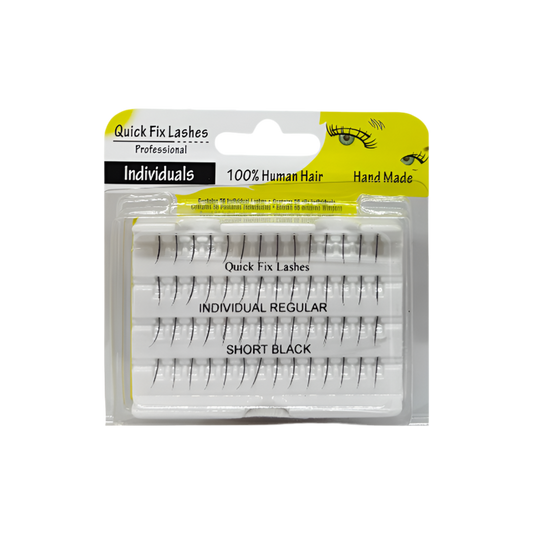 Quick Fix Eye Lashes Individuals Regular - Short Black