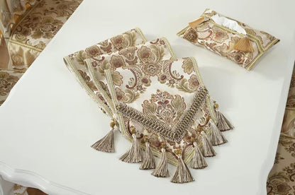 Table Runners - Luxury Tassel - 4 Colors