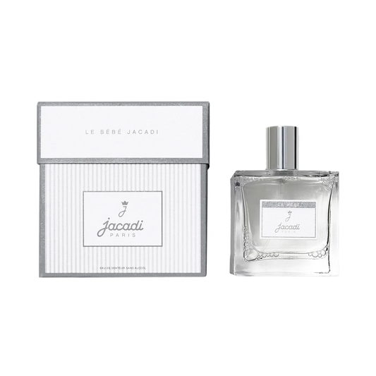 Jacadi perfume bottle and packaging on a white background