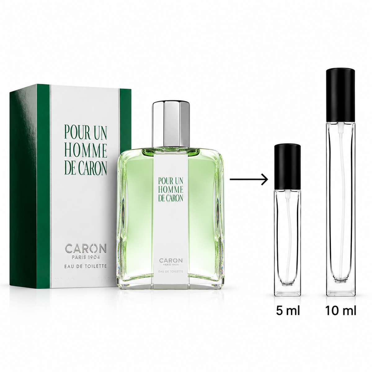 Caron Pour Un Homme De Caron Eau De Toilette Pour Homme - 5 ML / 10 ML - Decanted From Original Bottle