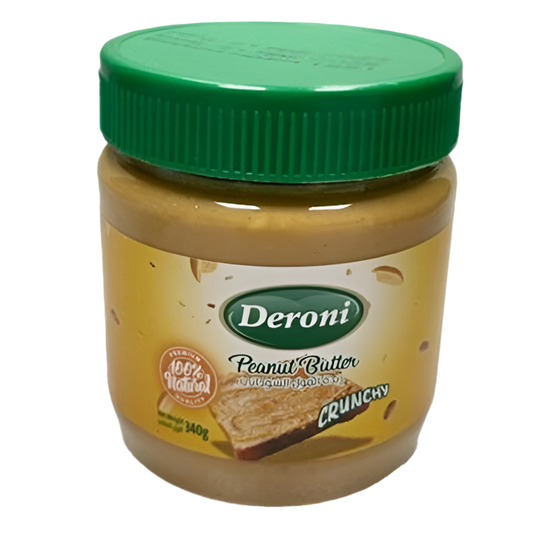 Deroni Peanut Butter Crunchy - 340GR