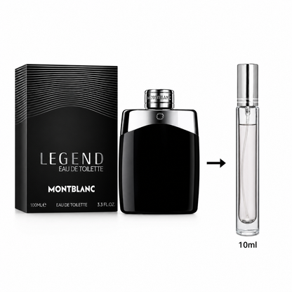 Montblanc Legend Eau De Toilette For Men - 10 ML / 175 Sprays - Decanted From Original Bottle