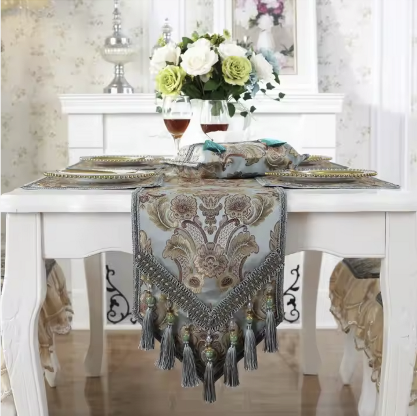 Table Runners - Luxury Tassel - 4 Colors