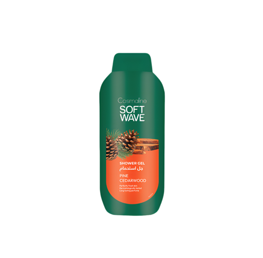 Cosmaline Soft Wave Shower Gel Pine Cedarwood- 650ml