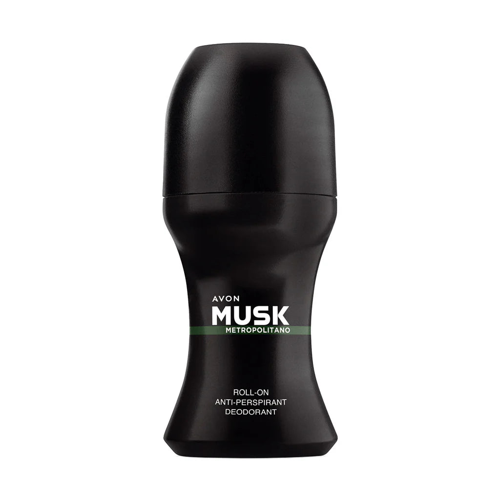 Avon Musk Metropolitano Roll-On Deodorant For Him 50ML