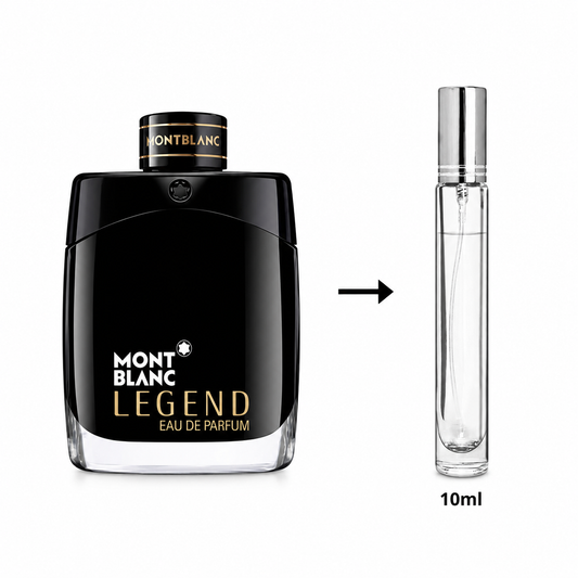 MontBlanc Legend Eau De Parfum For Men(Decanted From Original Bottle) - 10 ML / 175 Sprays