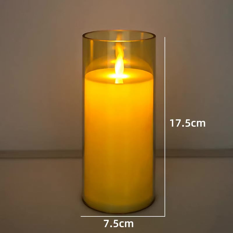 Candles Led Lights - Flameless - Set Of 3 candles