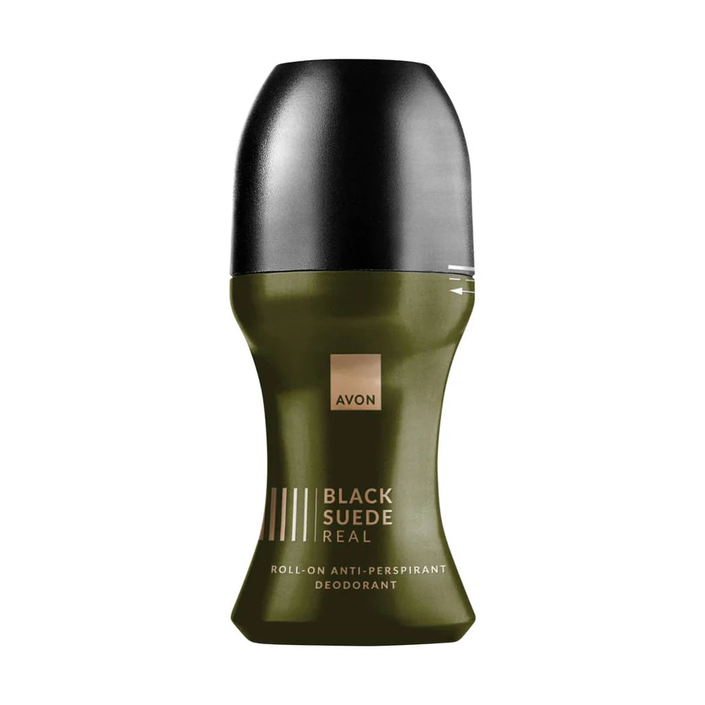 Avon Black Suede Real Roll-On For Him 50ML