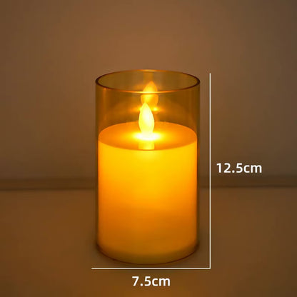 Candles Led Lights - Flameless - Set Of 3 candles