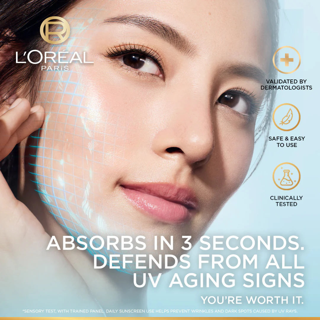 L'Oréal Paris UV Defender Aquafusion Daily Water Gel Sunscreen SPF50+