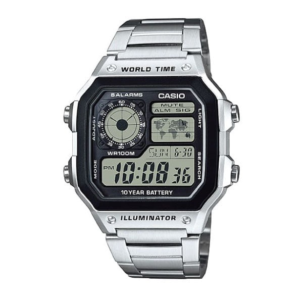 Casio Watch For Men AE-1200WHD-1AVDF