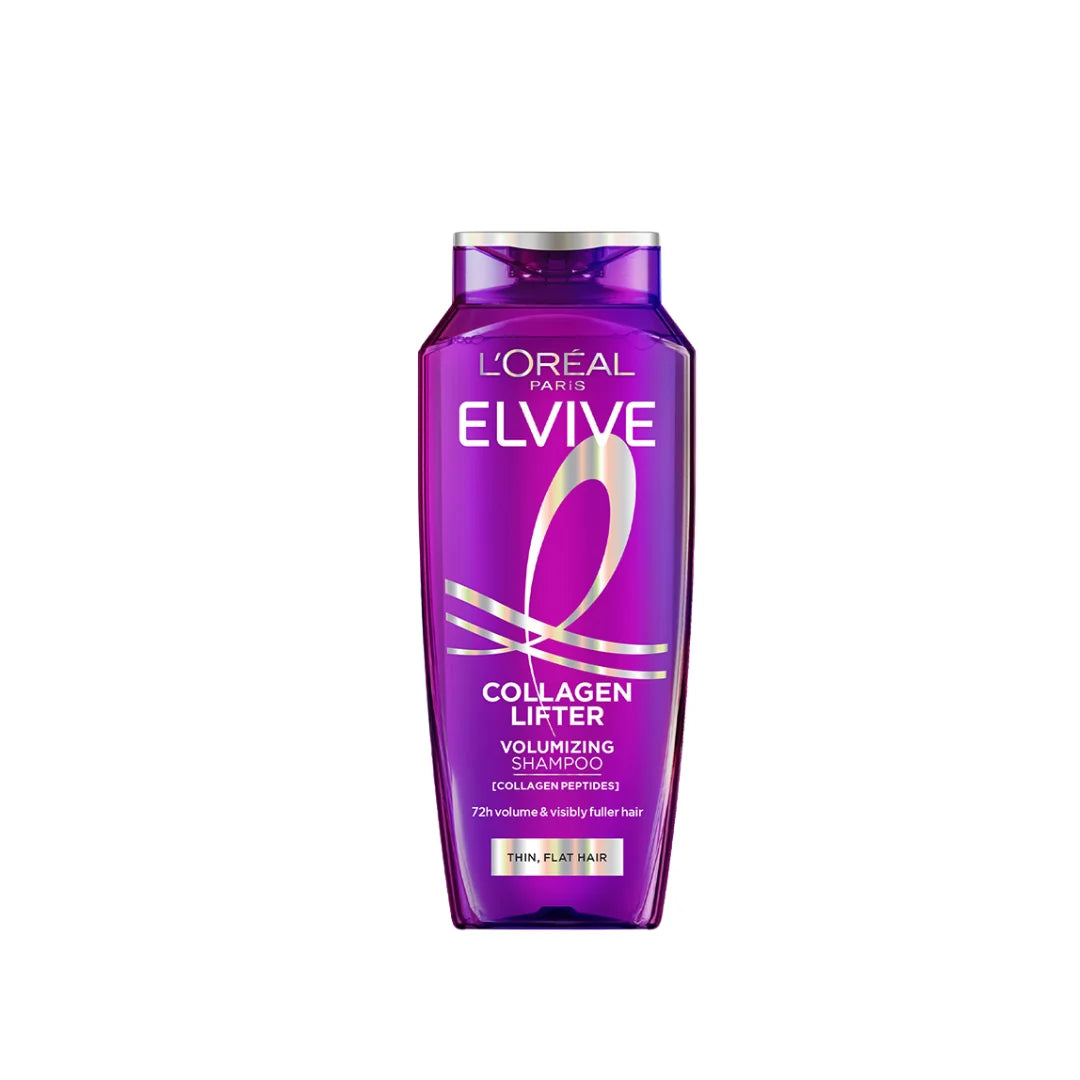 L'Oréal Paris Elvive Collagen Peptides Lifter 72h For Thin Flat Hair Volumizing Shampoo
