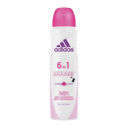 Adidas 6 In 1 Anti-Perspirant 48H Cool & Care For Women - 150ml