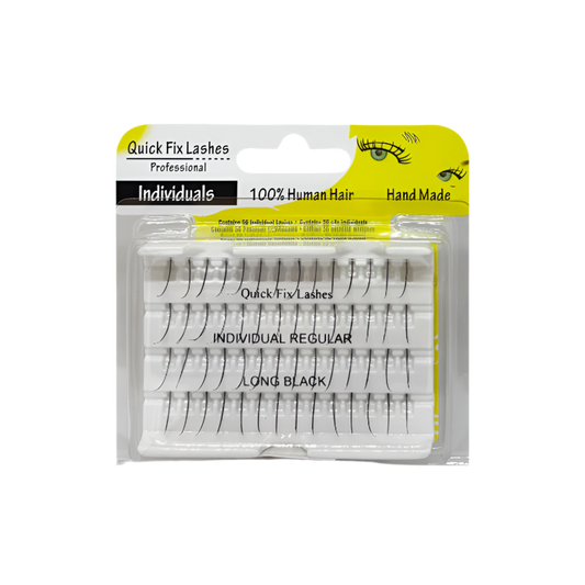 Quick Fix Eye Lashes Individuals Regular- Long Black
