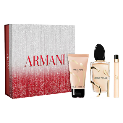 Giorgio Amrani Si Eau De Parfum For Women Gift Set - 100 ML + 10 ML + 50 ML Body Lotion