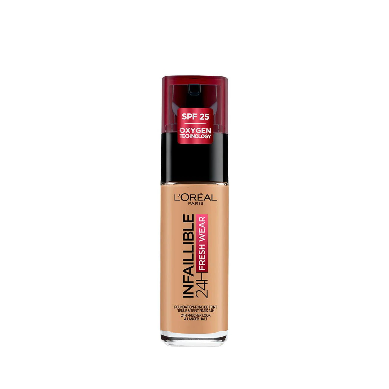 L’Oréal Paris Infallible 32H Fresh Wear Foundation - Vitamin C - SPF25 - 8 Colours