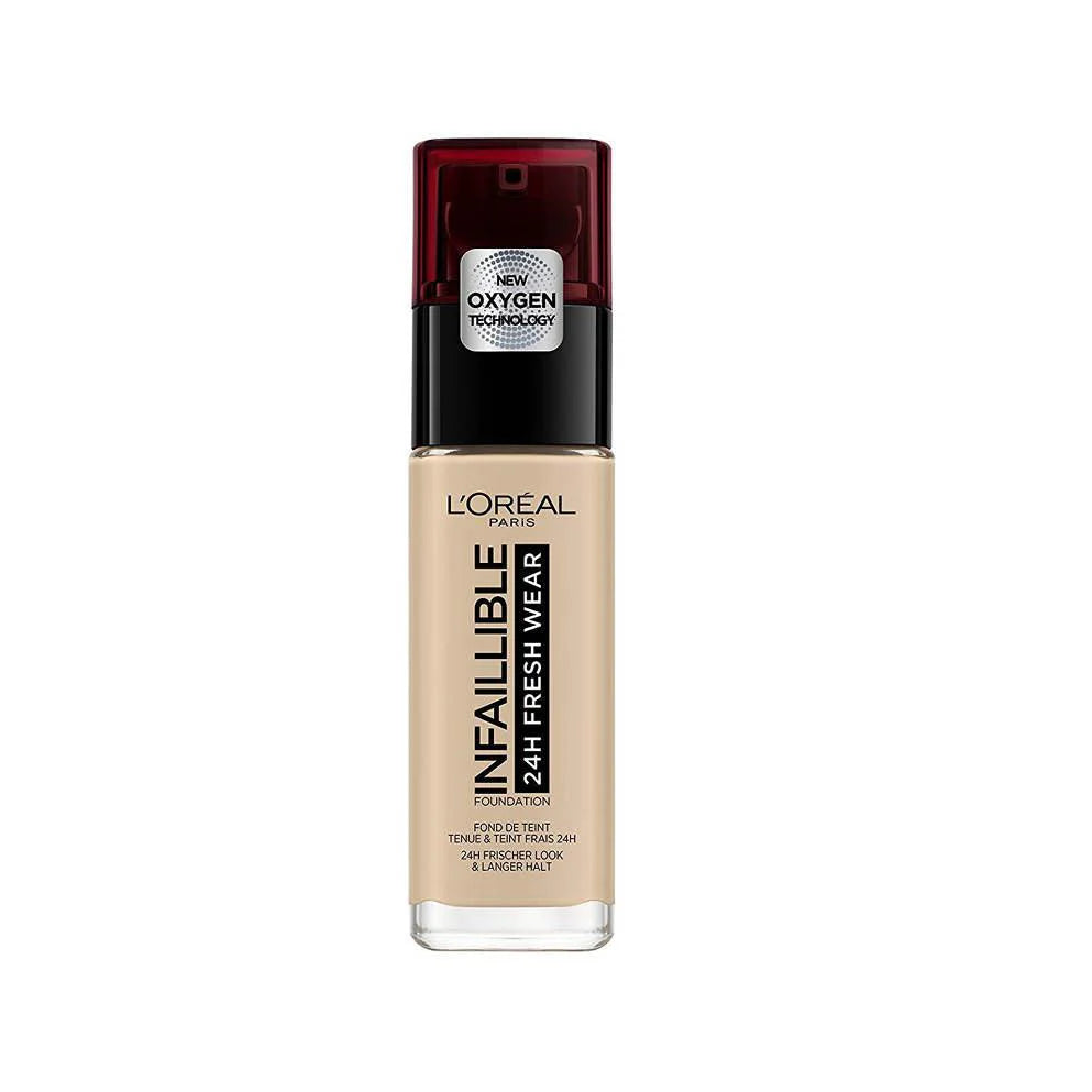 L’Oréal Paris Infallible 32H Fresh Wear Foundation - Vitamin C - SPF25 - 8 Colours
