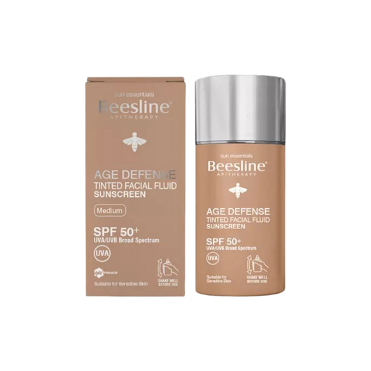 Beesline Age Defense Tinted Facial Fluid Sunscreen SPF 50 - 40ml