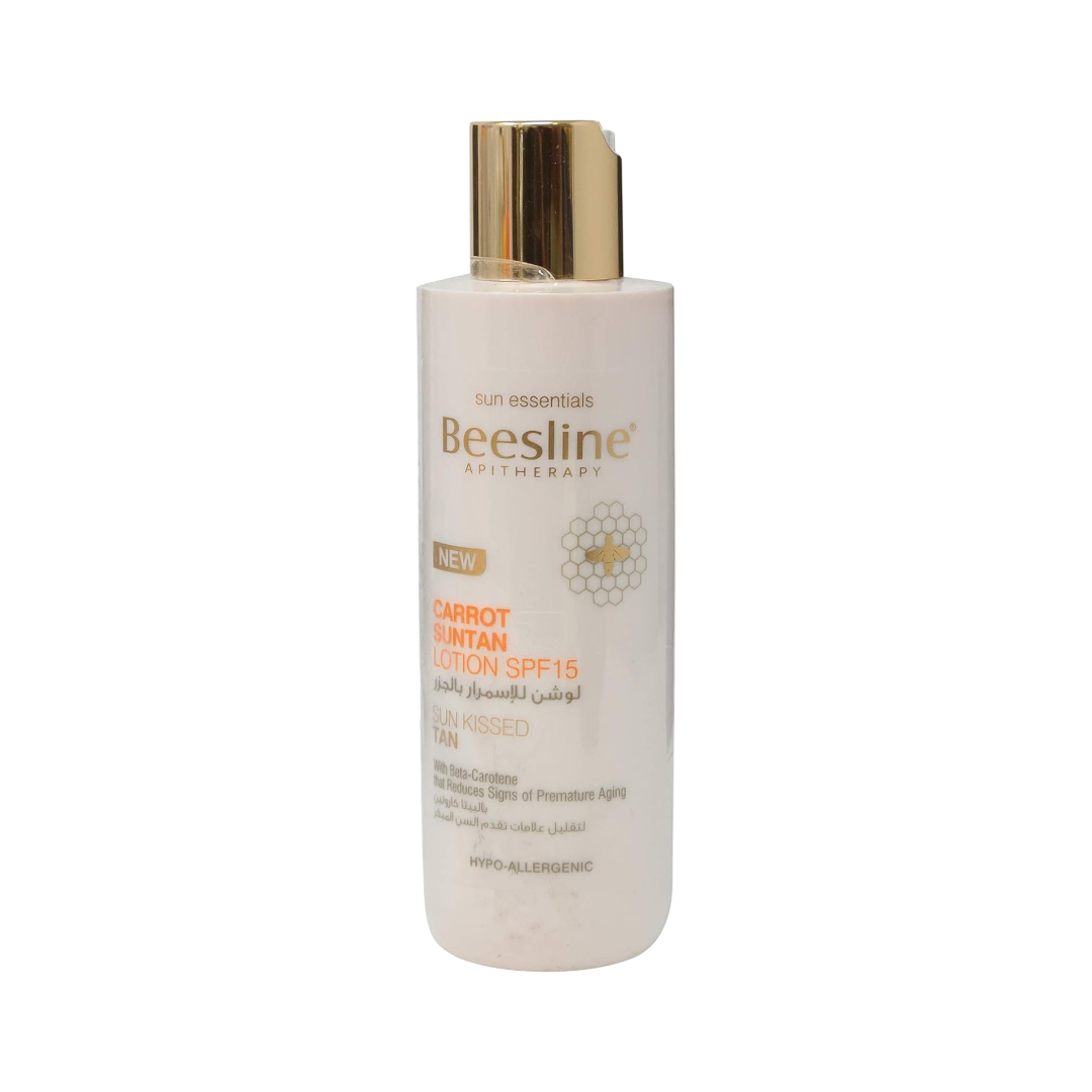 Beesline Carrot Suntan Lotion SPF 15 - 200ml