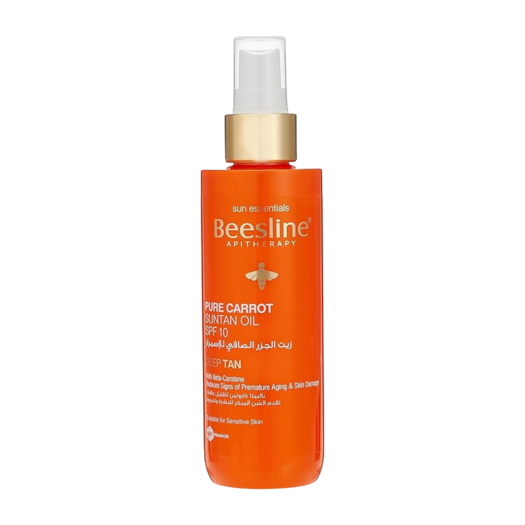 Beesline Pure Carrot SPF10 Suntan Oil  - 200ml