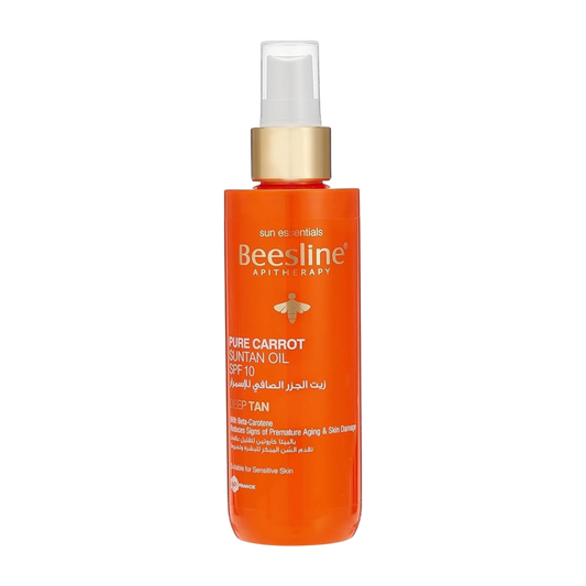 Beesline Pure Carrot SPF10 Suntan Oil  - 200ml