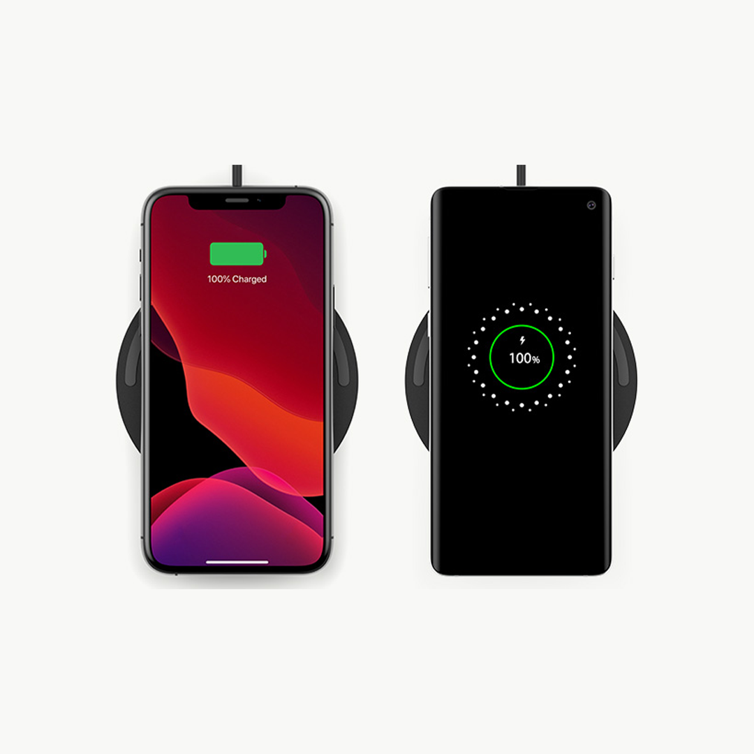 Belkin 10W Wireless Charging Pad + QC 3.0 Wall Charger