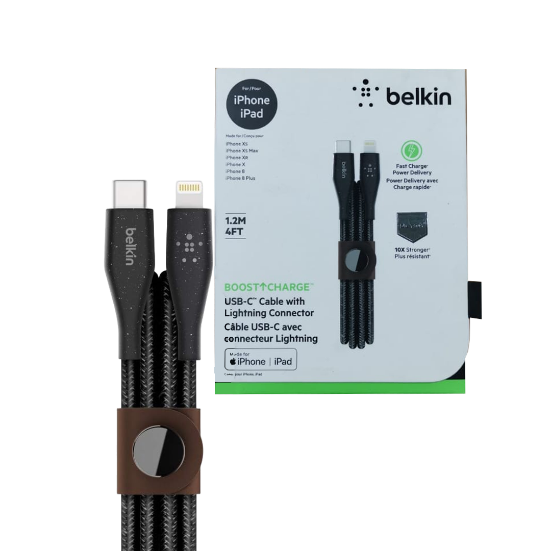 Belkin Boost Charge USB-C Cable With Lightning Connector 1.2m