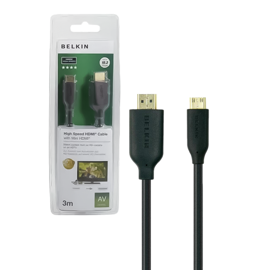 Belkin High Speed HDMI Cable With Mini HDMI 3m