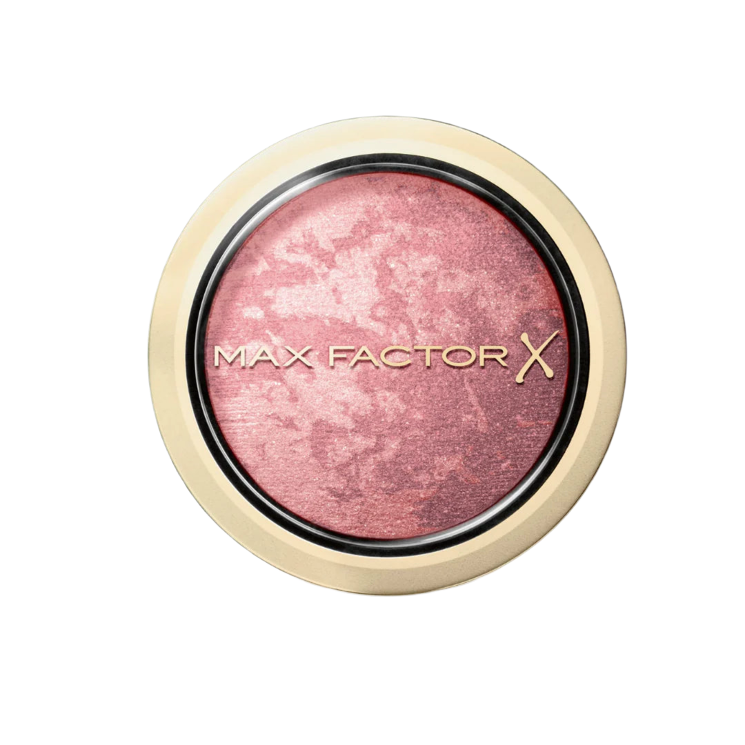 Max Factor blush compact on a white background
