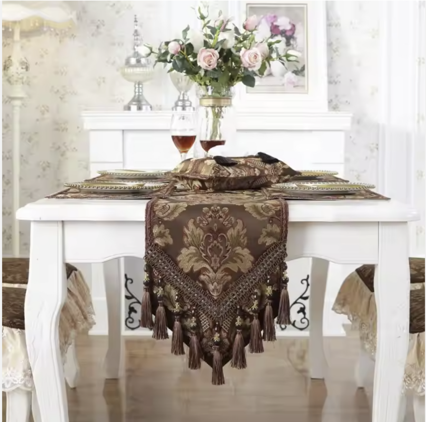 Table Runners - Luxury Tassel - 4 Colors