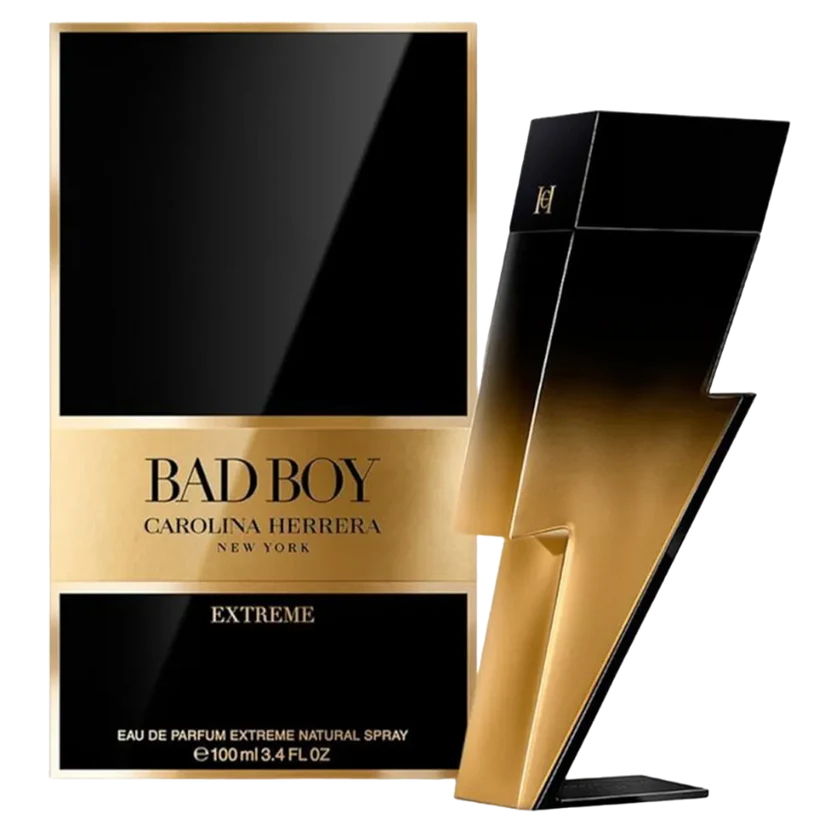 Carolina Herrera Bad Boy extreme eau de parfum bottle