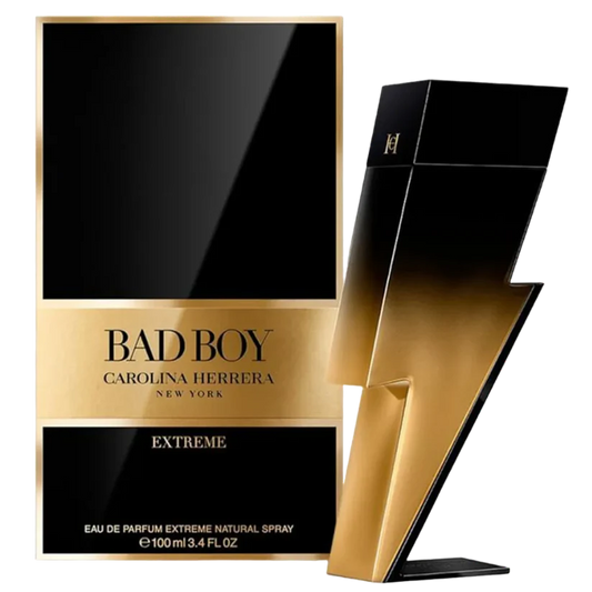 Carolina Herrera Bad Boy extreme eau de parfum bottle