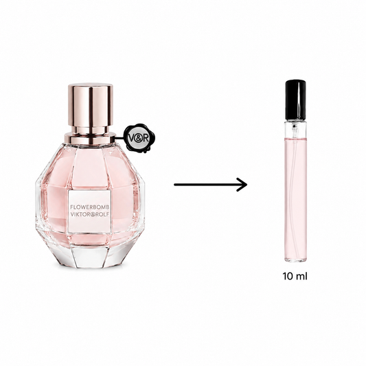 Viktor & Rolf Flowerbomb Eau De Parfum For Women - 10 ML / 175 Sprays - Decanted From Original Bottle