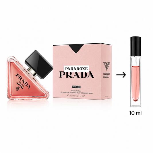 Prada Paradoxe Intense Eau De Parfum For Women - 10 ML / 175 Sprays - Decanted From Original Bottle