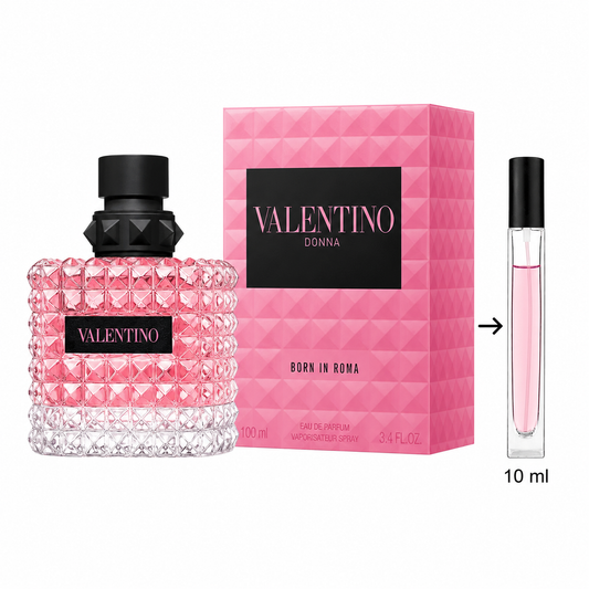 Valentino Donna Born In Roma Eau De Parfum For Women - 10 ML / 175 Sprays - Decanted From Original Bottle