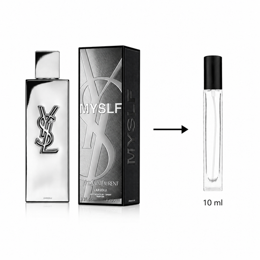 Yves Saint Laurent MYSLF L'Absolu Eau De Parfum For Men - 10 ML / 175 Sprays - Decanted From Original Bottle