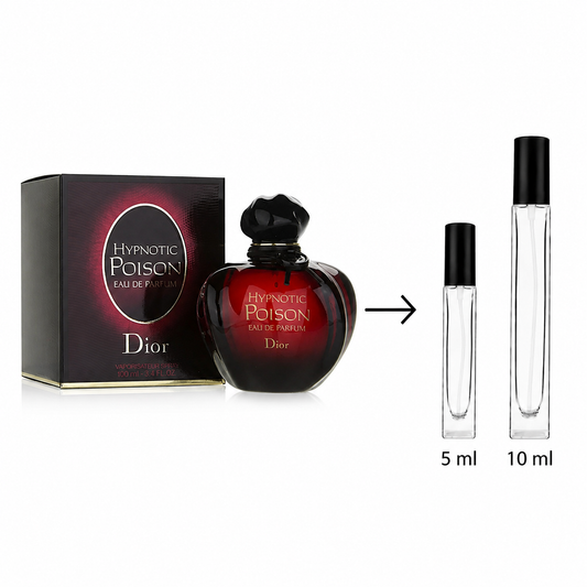Dior Hypnotic Poison Eau De Parfum For Women - 5 ML / 10 ML - Decanted From Original Bottle