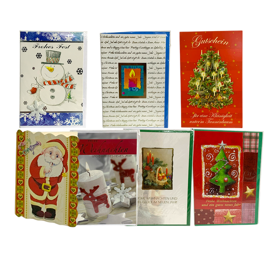 Christmas Gift Card - 7 Styles