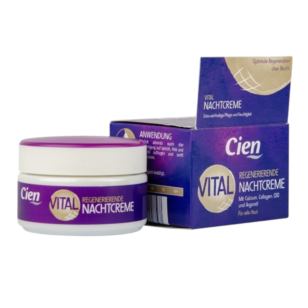 Cien Anti-Aging Wrinkle Reducing Night Cream - 50ml