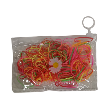 Colorful Hair Rubber Bands - 3 Styles
