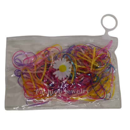 Colorful Hair Rubber Bands - 3 Styles